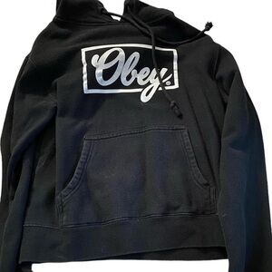 Obey Classic Black Hoodie